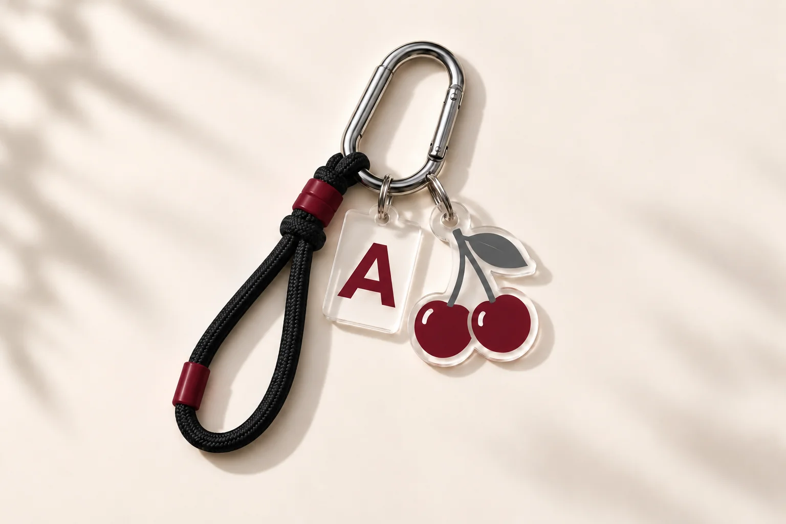 Black / burgundy — AI-generated visual concept, not a physical sample