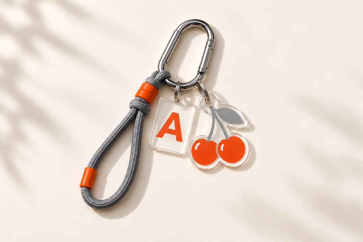 Gray / orange — AI-generated visual concept, not a physical sample