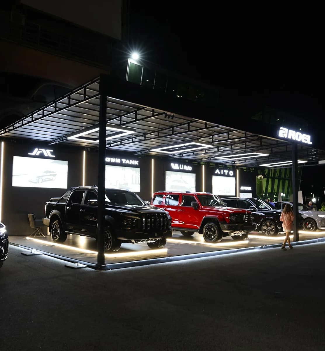 ROEL Automotive Group — Exhibition booth