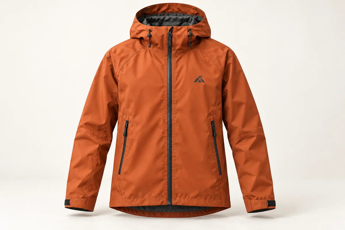 Custom branded raincoats