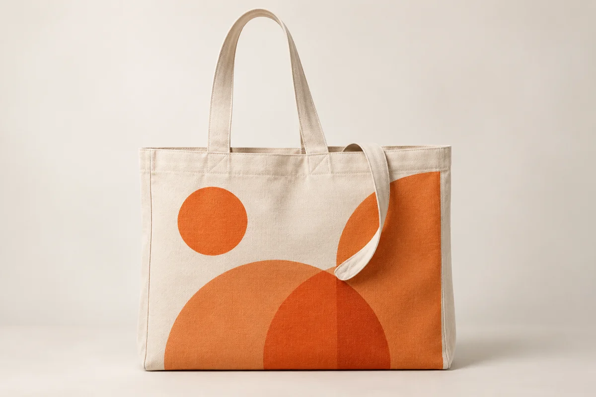 Custom tote bag printing