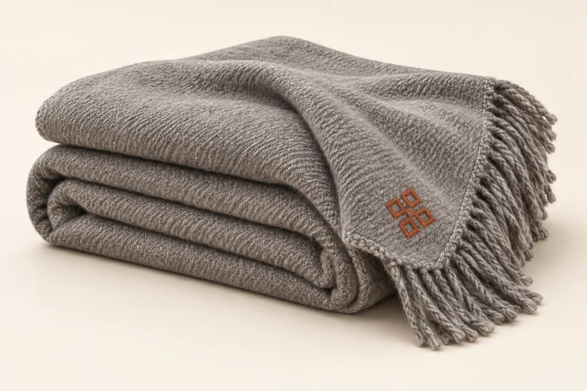 Custom branded blankets