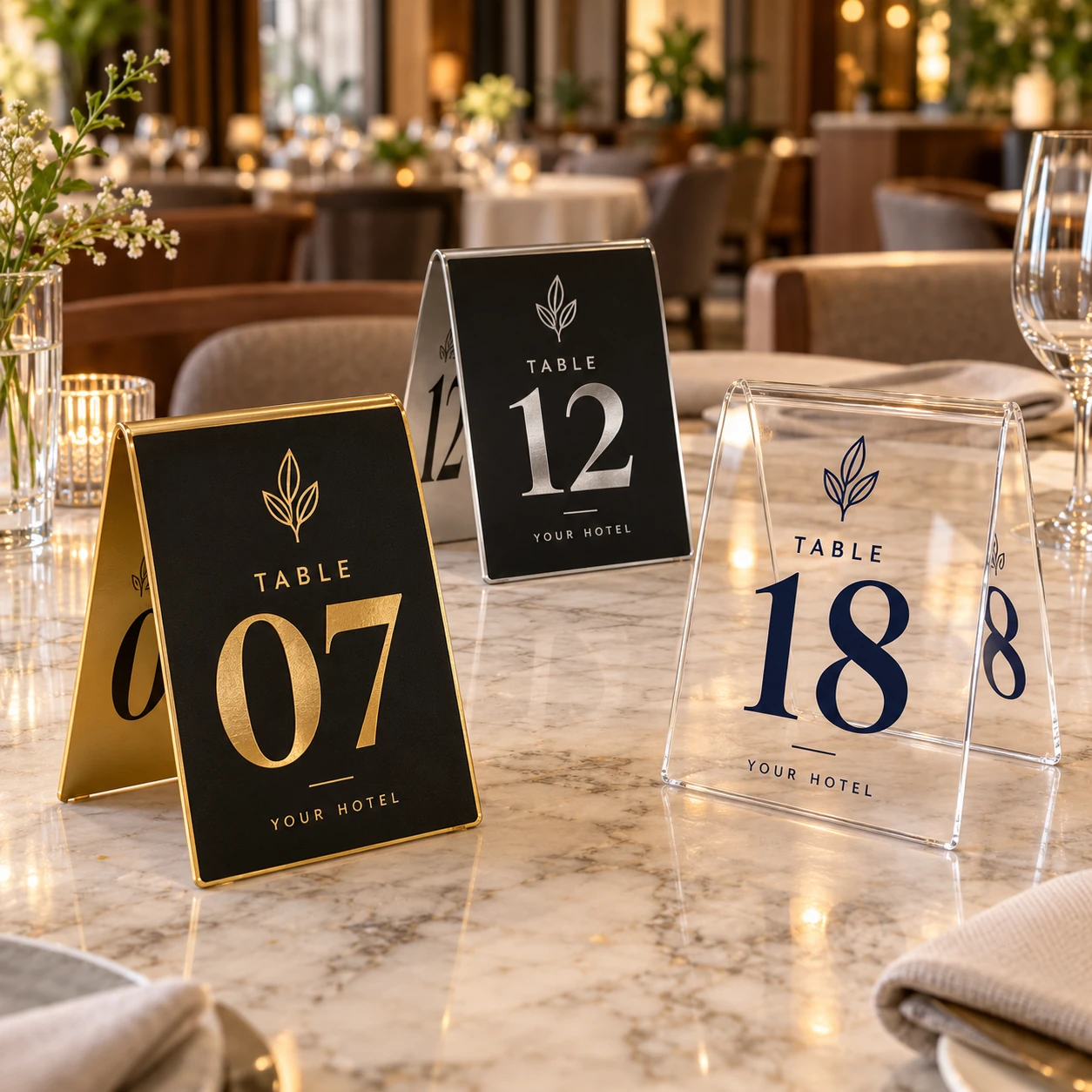 Table numbers