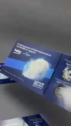 Finished promotional signs for Beko.