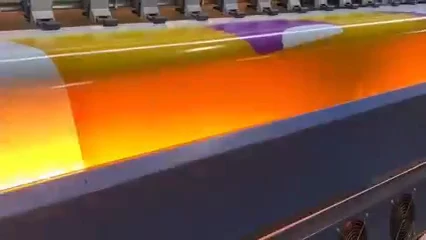 Colour printing in our production workshop.